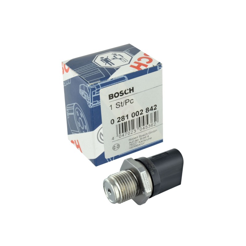 Sensor de presión Diesel 0281002842, 0281002843, A0061536528, 059130758 para Sprinter, Viano, Vito, MB y Touareg 3.0 TDI, VW