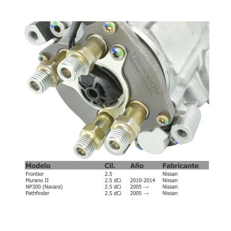 Bomba de inyección Diesel VP44 12V Bosch 0470504033, 16700-VK500, 16700-VK50B para Frontier D22 YD25 Nissan