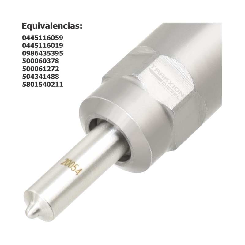 Inyector Diesel Piezo Bosch 0445116059, 0986435395 para Ducato 3.0 Fiat, Manager 3.0 HDi Peugeot, FL360 Fuso Freightliner