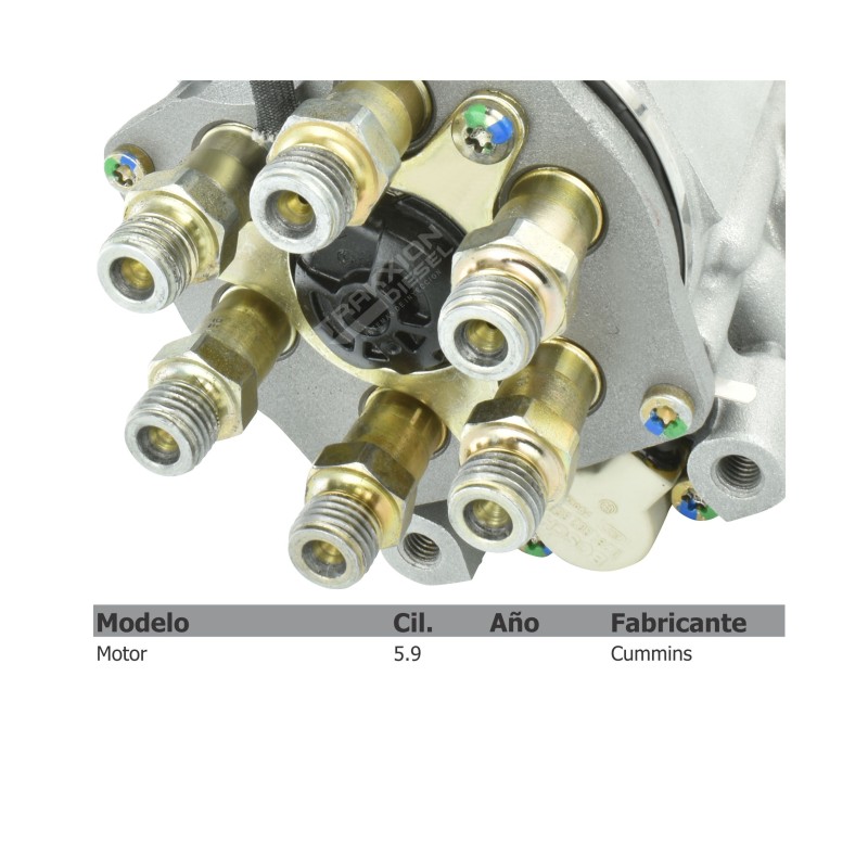 Bomba de inyección Diesel VP44 24V Bosch 0470506013, 0470506034, IPVR18X, 3937673 para ISB 5.9 Cummins