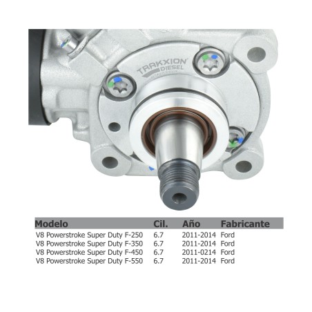 Bomba de inyección Diesel Reman 0445010622, 0445010851, 0986437422 para F-250, F-350, F-450, F-550, 6.7 PowerStroke Ford, 11-16