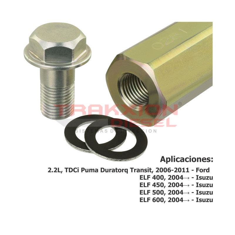 Válvula limitadora de presión Diesel 095420-0281 para NP300 Nissan, Transit Ford, Isuzu ELF 400, 450, 500, 600 y John Deere