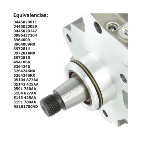 Bomba de inyección Diesel CP3 Bosch 0445020039, 0445020147, 3972814, 3972815, 4941064, 5264246 para Dodge RAM 5.9, ISB Cummins