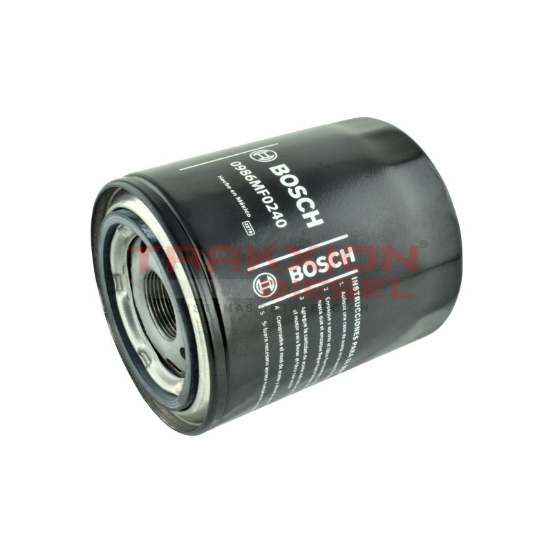Filtro de aceite Bosch 0986MF0240, 26300-42040 para H100 2.5 Diesel Hyundai 2006-2013