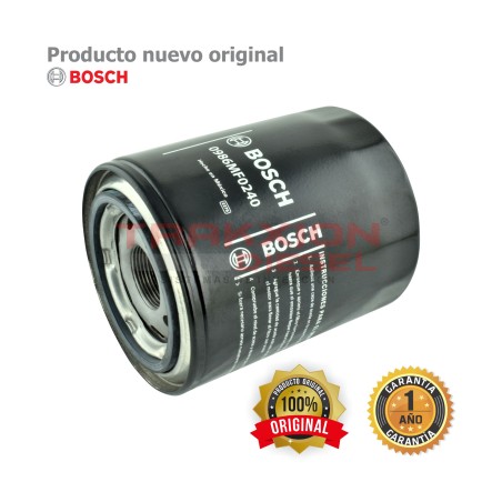 Filtro de aceite Bosch 0986MF0240, 26300-42040 para H100 2.5 Diesel Hyundai 2006-2013