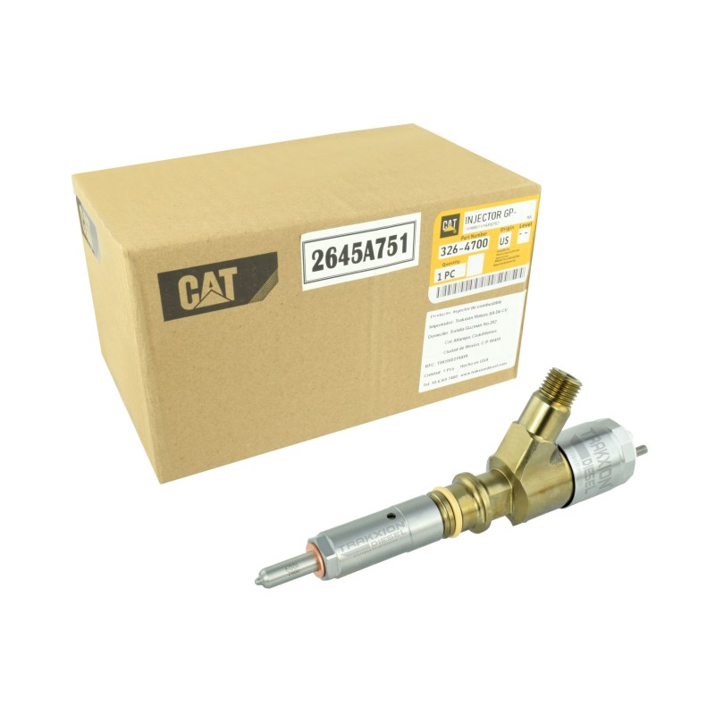 Inyector Diesel para C6.4 320D, 321D, 323D Excavadora Caterpillar, 326-4700, 32F61-00062, 2645A751, 10R7675, 10R-7675 Inyector Diesel para C6.4 320D, 321D, 323D Excavadora Caterpillar, 326-4700, 32F61-00062, 2645A751, 10R7675, 10R-7675