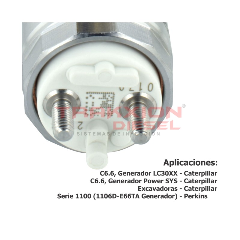 Inyector Diesel para C6.4 320D, 321D, 323D Excavadora Caterpillar, 326-4700, 32F61-00062, 2645A751, 10R7675, 10R-7675