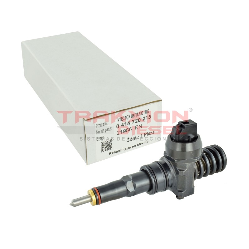 Inyector Diesel Reman UIS Bosch 0414720215, 0414720265, 038130073AG para 1.9 TDI Eurovan Volkswagen