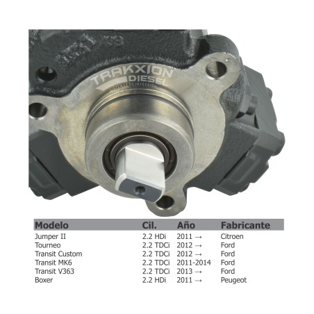 Bomba Diesel 1731745, 1841726, 2464828, 2175696, BK2Q-9B395-BD, BK2Q-9B395-CA, BK2Q-9B395-CB para Transit 2.2 TDCi Custom, Ford