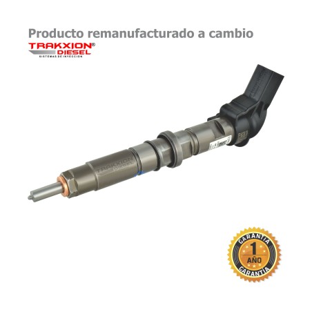 Inyector Diesel Reman 0445115028, 0445115029, 0986435352, 076130277, 076130277A para Crafter 2.5 TDI, 5 Cilindros, VW