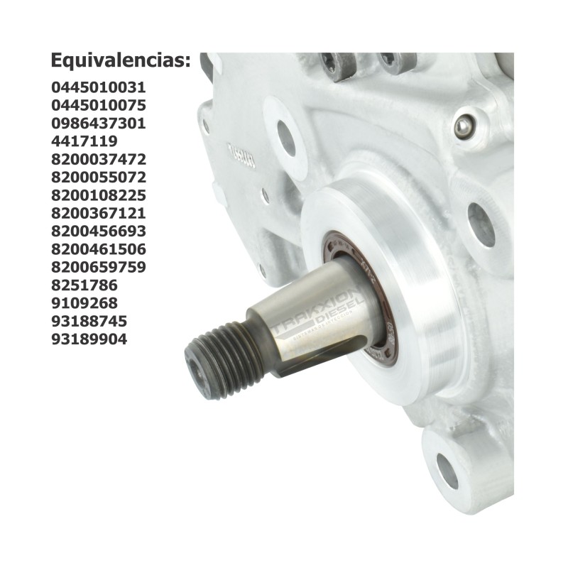 Bomba de inyección Diesel 0445010075, 0986437301, 8200037472, 8200055072, 8200659759 para Trafic II 1.9 dCi, Renault, 2001-2014