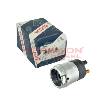 Bobina solenoide F00RJ02697 de inyector Diesel Bosch