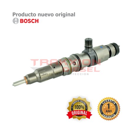 Inyector Diesel CRIN 4 Bosch para 122SD, Cascadia, Century, Columbia, Coronado, Freightliner, DD15, DD16, Detroit, 0445120207