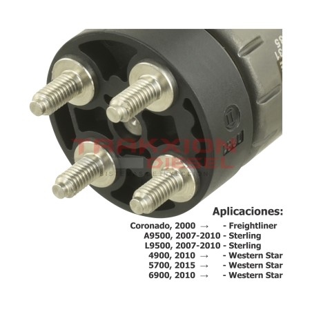 Inyector Diesel 0445120104, 0445120207, 0986435539, 0986435540, EA4720700887, RA4600700587, RA4600701287 para DD15 DD16, Detroit