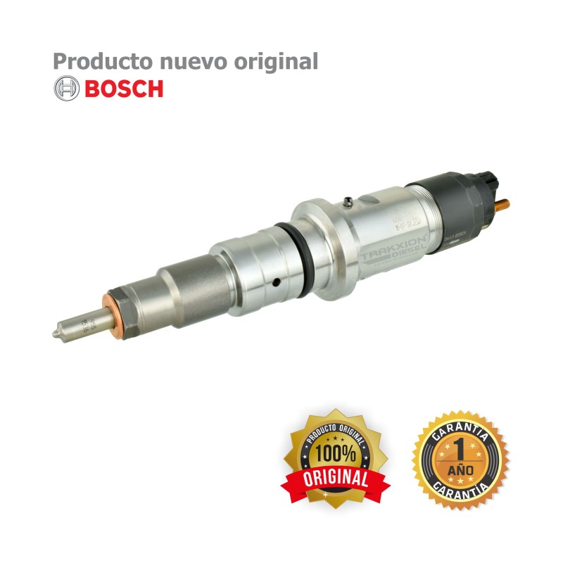 Inyector Diesel Bosch 0445120054, 2855491R para Retroexcavadora 580, 590, 695, Case y B95B, B100, B110, B115, New Holland