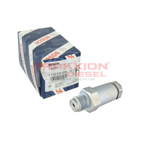 Válvula limitadora de presión Diesel Bosch 1110010035, 4899804, 4899831, 2R0201136B para Constellation Worker VW, New Holland