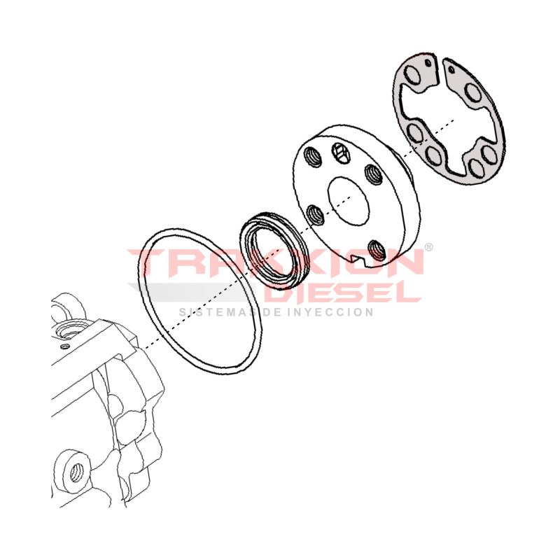 Arandela de ajuste 1460065052 de bomba Diesel VP44 de Frontier Nissan
