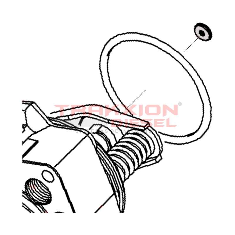 Arandela de ajuste 2.46 mm de bomba Diesel VE, VP29, Bosch 1460100685, 42491249, 7902277, 9937101, 9958631, 3079227R2