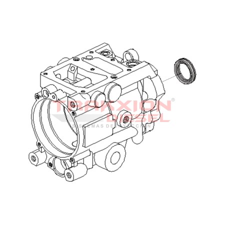 Reten 25x36 mm de bomba Diesel Bosch 1460285006, 1460285007, 51.96501-0612, 51965010612, 149351-0201