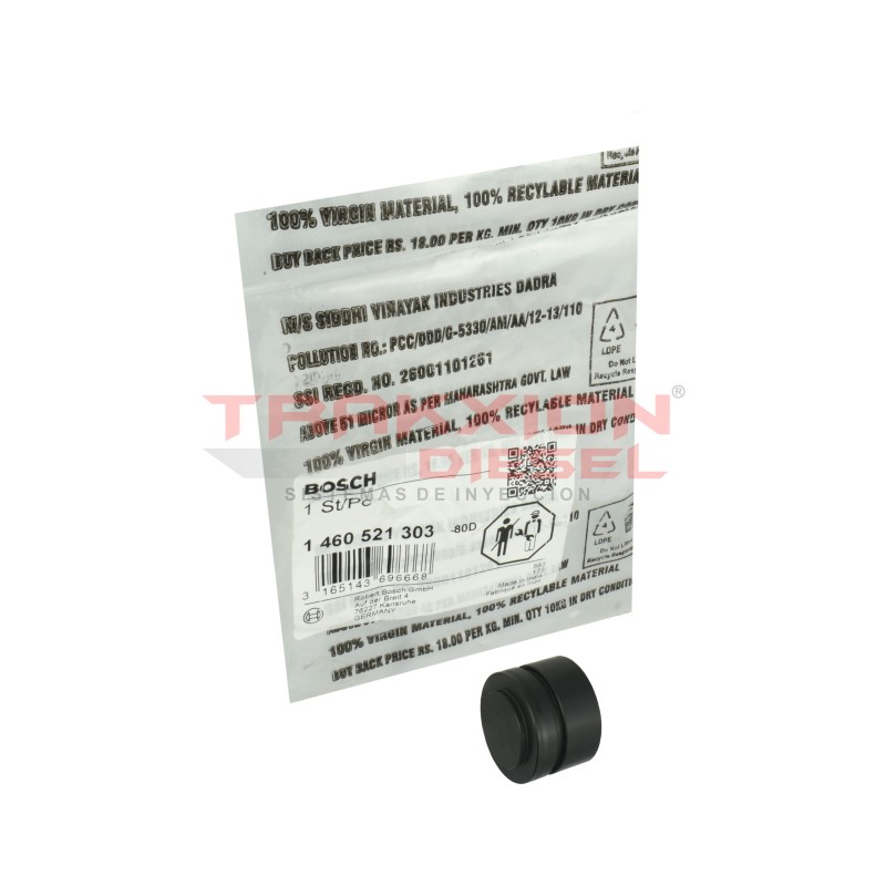 Embolo pistón de bomba de inyección VE Diesel Bosch 1460521303