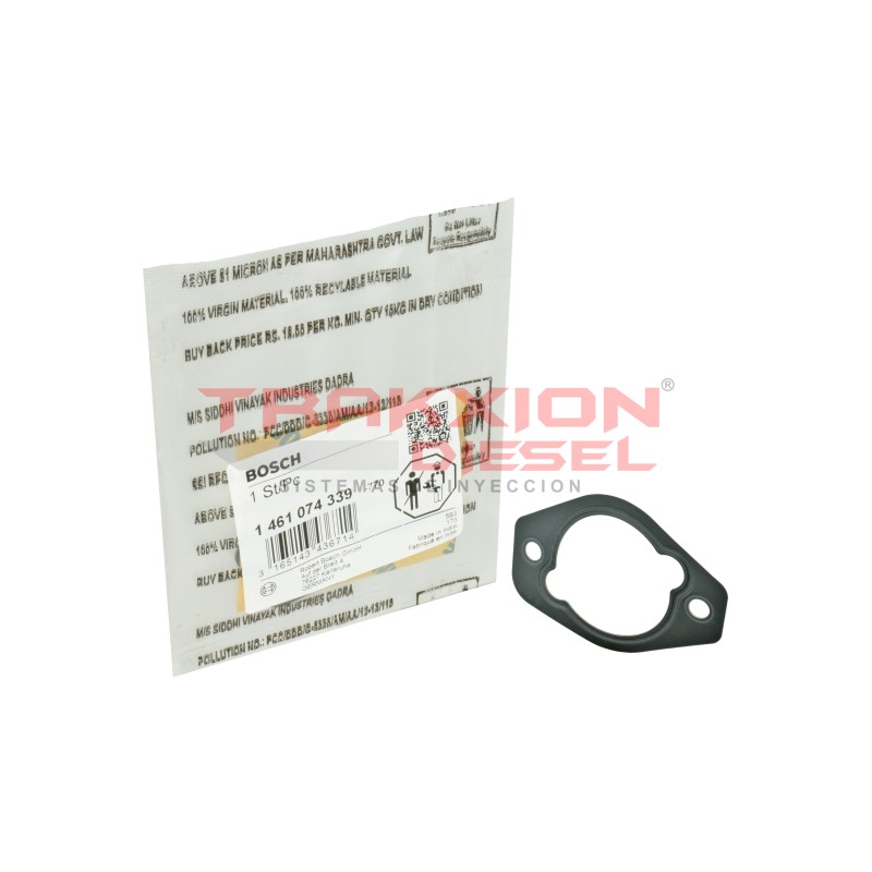 Junta (grande) 339 de Tapa de Avance Bomba de Inyección VE Diesel Original Bosch