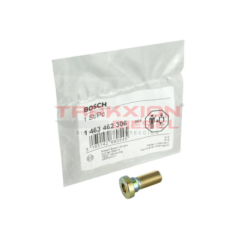 Tapón roscado de bomba Diesel VP29/30 Bosch 1463462306, F00N350350