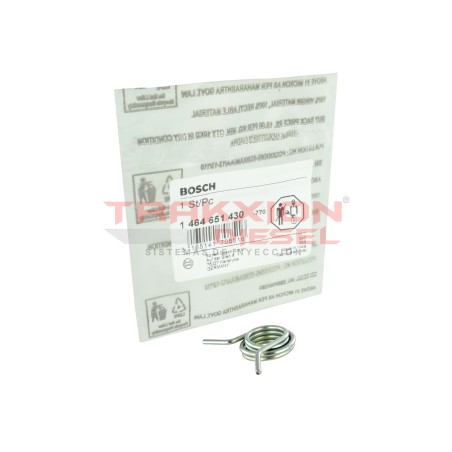 Muelle con patas de bomba VE Bosch Diesel 1464651430, 3136260R1