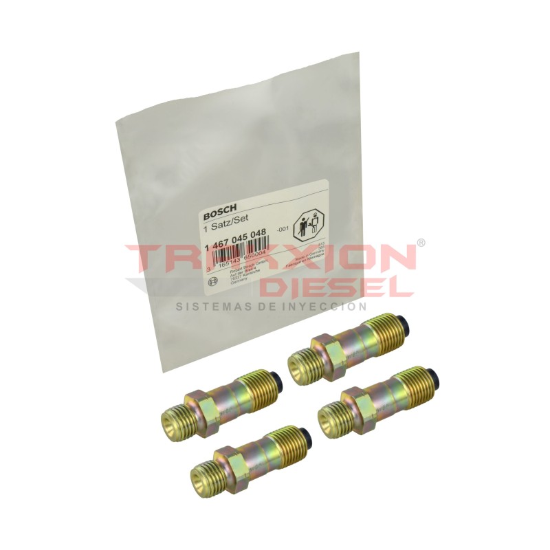 Juego de racores estranguladores 1467045048 de bomba Diesel VP44 Bosch para NP300 Nissan