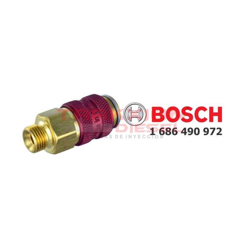 Acoplamiento rápido rojo 1686490972 para riel de EPS708 y EPS815 Bosch Acoplamiento rápido rojo 1686490972 para riel de EPS708 y EPS815 Bosch