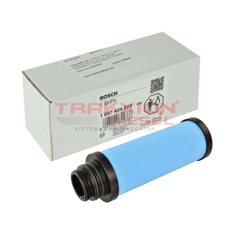 Filtro inferior azul 1687434072 de combustible de equipo de prueba Diesel EPS708 Bosch