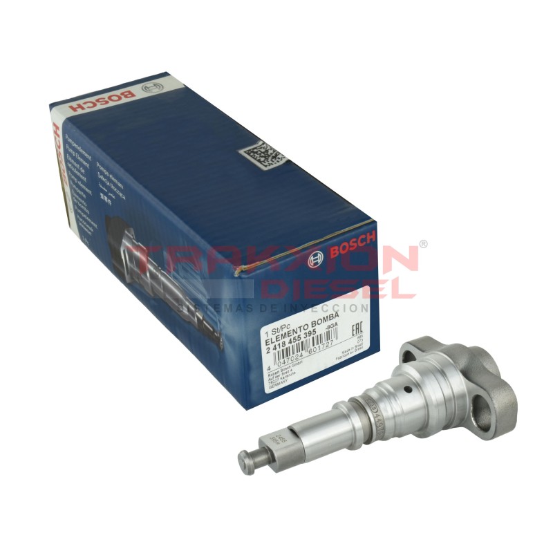 Elemento de bomba lineal Diesel Bosch 2418455395, 51.11125-0011, 51111250011, para cilindros 1, 2, 3, 7, 9, 11