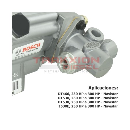Bomba de alta presión de aceite Bosch HP020X, R98620020X , 1830177C92, 1842722C91