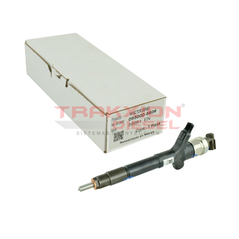 Inyector Diesel Reman 095000-560#, 095000-5600, DCRI105600, 1465A041 para L200 2.5 DID, Triton, Mitsubishi