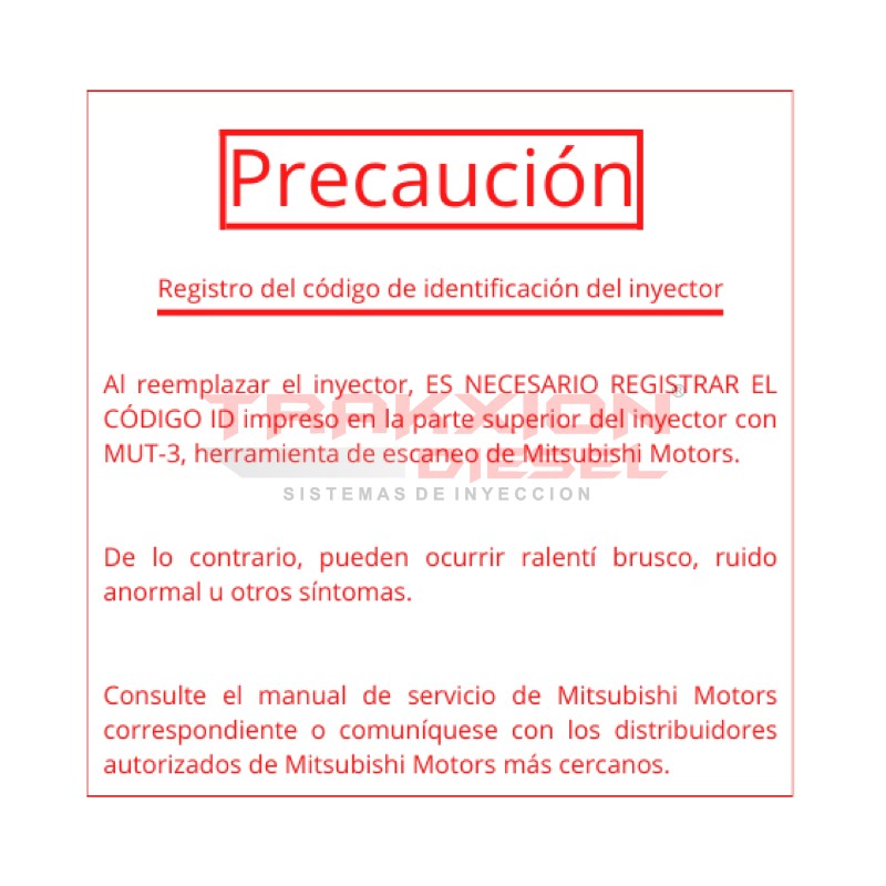 Inyector para mitsubishi L200   inydector diesel mitsubishi l200