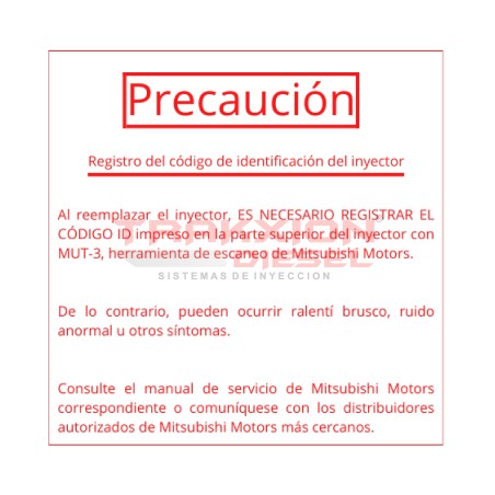 Inyector para mitsubishi L200   inydector diesel mitsubishi l200