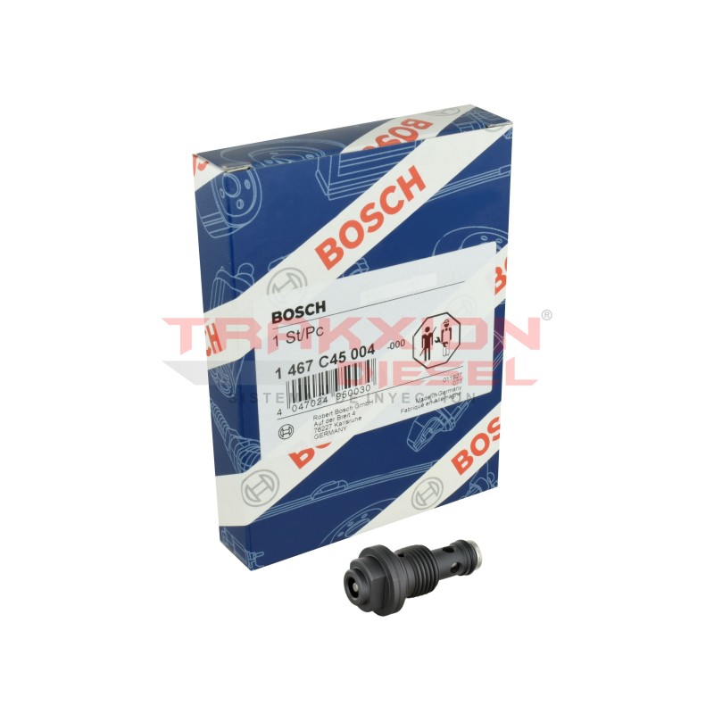 VÁLVULA DE DESCARGA DE BOMBA DIESEL CP4 NÚMEROS EQUIVALENTES: BOSCH 1467C45004, 1 467 C45 004