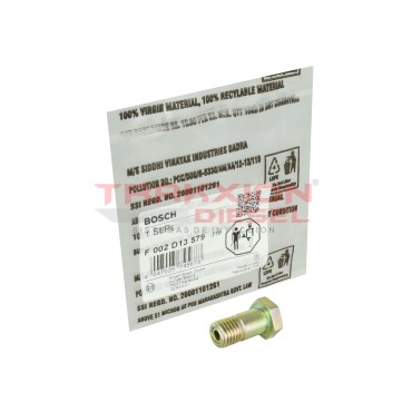Válvula de retorno de bomba VE Diesel Bosch 1463456303, F002D13579, J905465, 3905465, 3079344R1, 79071368, 7701041166