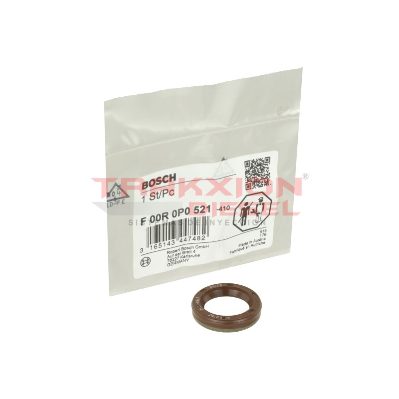 Retén 25x36mm de bomba Diesel Bosch F00R0P0521, F00N202658, 99478124, 5600735572, 5600-73-5572