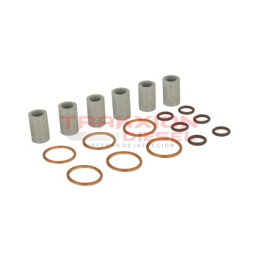 Kit de 6 filtro de combustible 1687001974 de equipo de prueba Diesel Bosch EPS205, EPS708 2