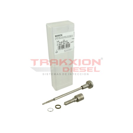 Kit de reparación válvula tobera F00RJ03288 de inyector Diesel Bosch para Foton 3.8 ISF Cummins, contiene F00RJ02103, 0433172146