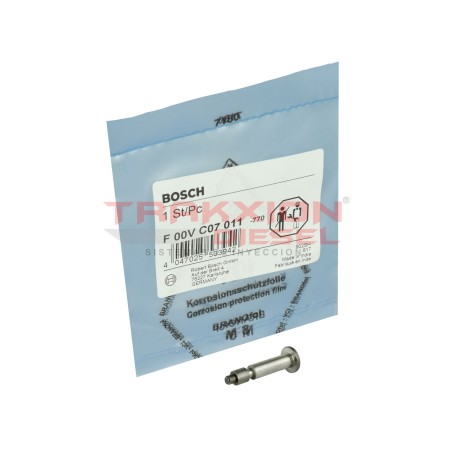 Perno de inducido F00VC07011 de inyector Diesel Bosch