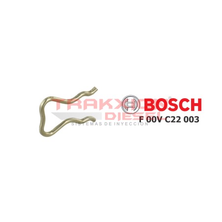 Anillo muelle F00VC23002 de inyector Diesel Bosch