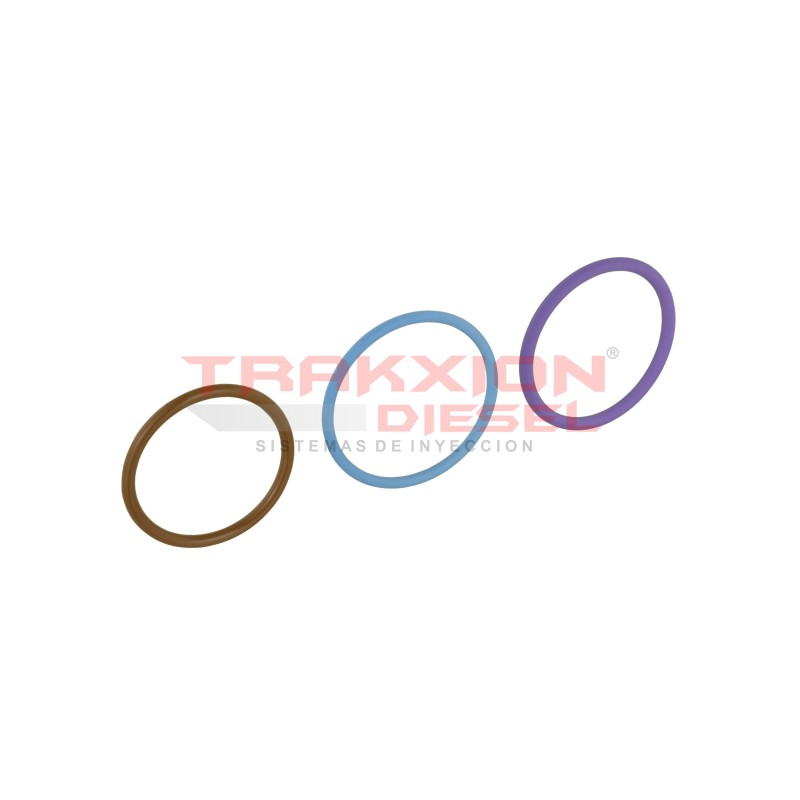 Kit de ligas exteriores F00VX99995 de inyector Diesel Bosch para D12 Scania, Case, Iveco, 500379769