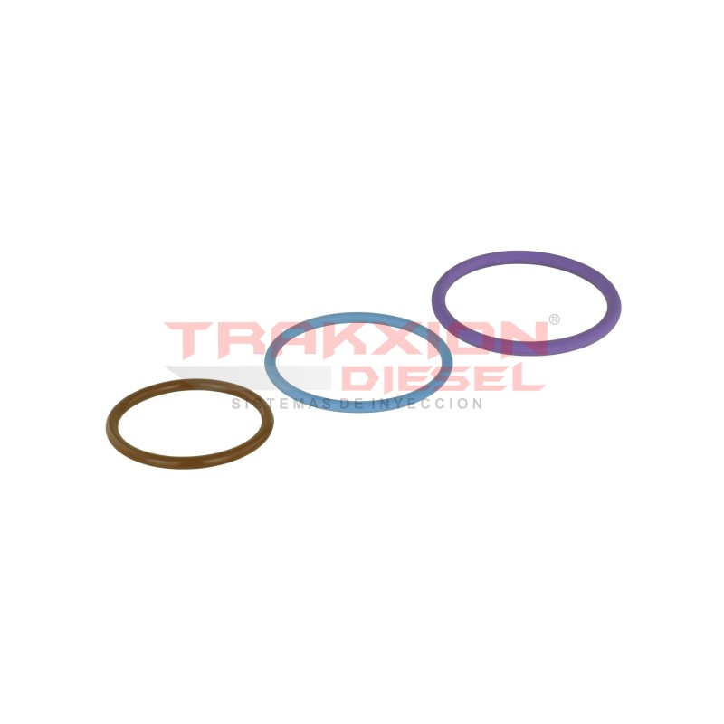 Kit de ligas exteriores F00VX99995 de inyector Diesel Bosch para D12 Scania, Case, Iveco, 500379769