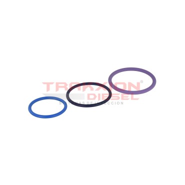 Kit de ligas exteriores F00VX99999 de inyector Diesel Bosch para D12 Scania, 1398810, 1422564 2