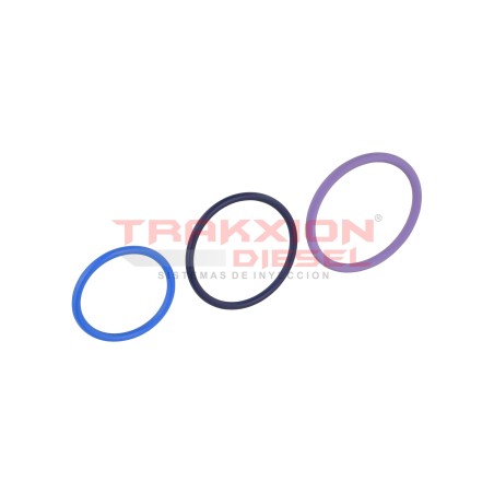 Kit de ligas exteriores F00VX99999 de inyector Diesel Bosch para D12 Scania, 1398810, 1422564