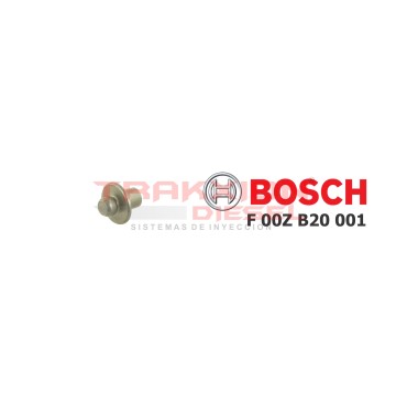 Tope de presión F00ZB20001 de inyector Diesel Bosch