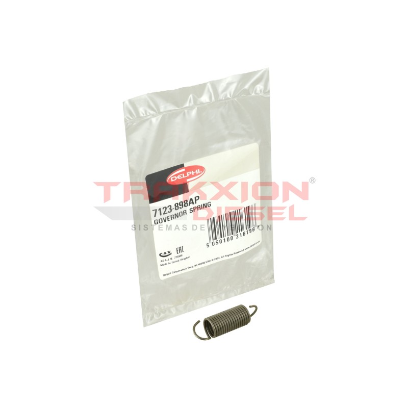 Resorte 7123-898AP de gobernador de bomba Diesel DP200, DP210, DP310, CAV Delphi Resorte 7123-898AP de gobernador de bomba Diesel DP200, DP210, DP310, CAV Delphi