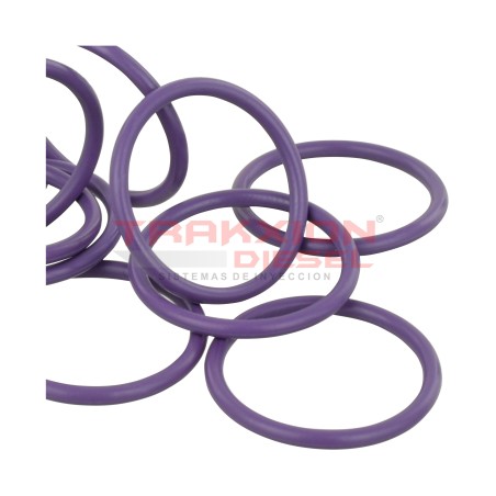 Juego de 10 Liga tórica 9307-403U de inyector Diesel Delphi para JCB T4 4.8L, KIA 33805-2A700