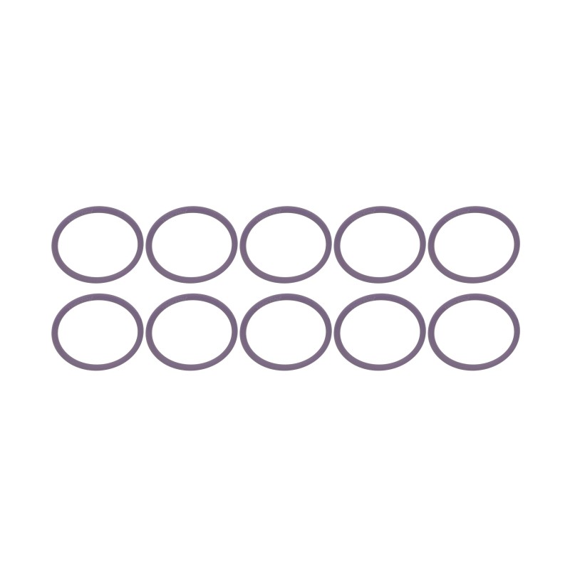 Paquete 10 pz, Liga tórica violeta 7200-017, 7200-0053 de inyector Diesel EUI Delphi para D12 Volvo 1677318